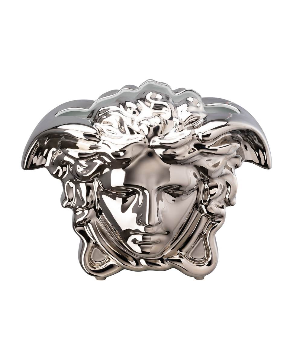 Medusa Grande 8.3" Vase, Silver